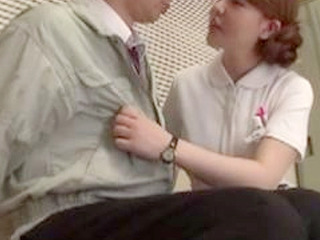 Nurse MILF Secretly Fucks Patient's Brother in Hospital Bed for Nippon Sex Adventure